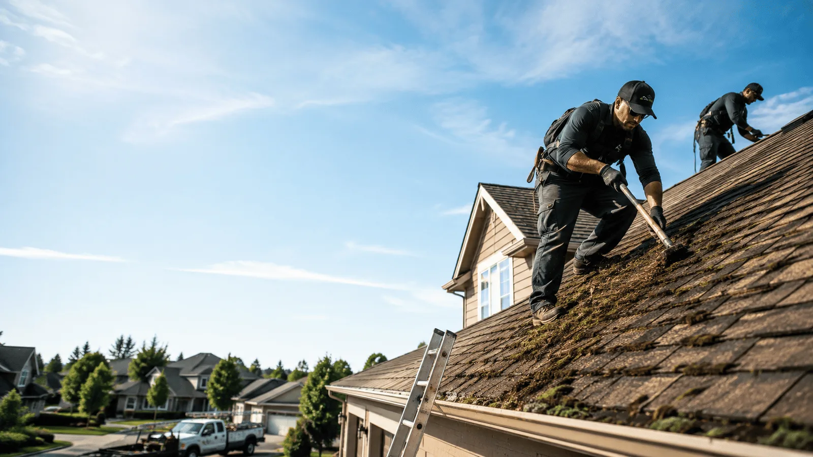 Roof Moss Removal in Tuckerton, NJ near me